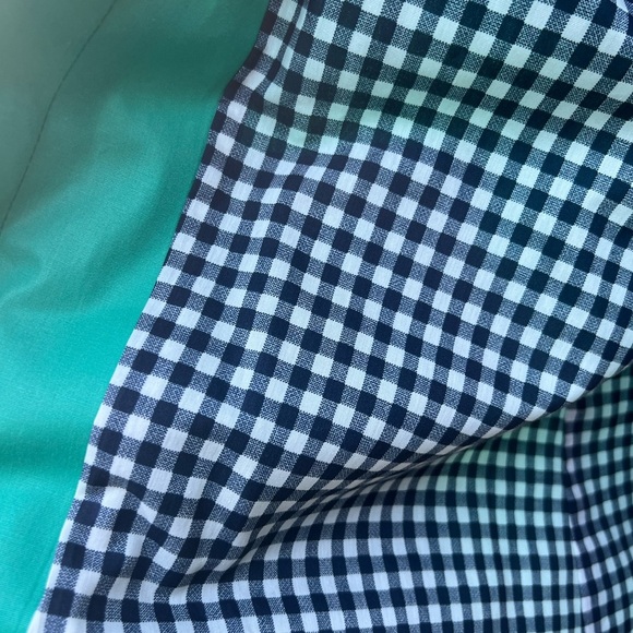 VINTAGE London Fog teal green trench coat|10P - Picture 8 of 11